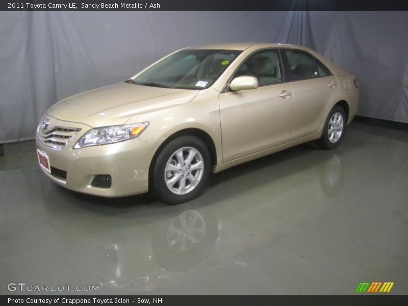 Sandy Beach Metallic / Ash 2011 Toyota Camry LE