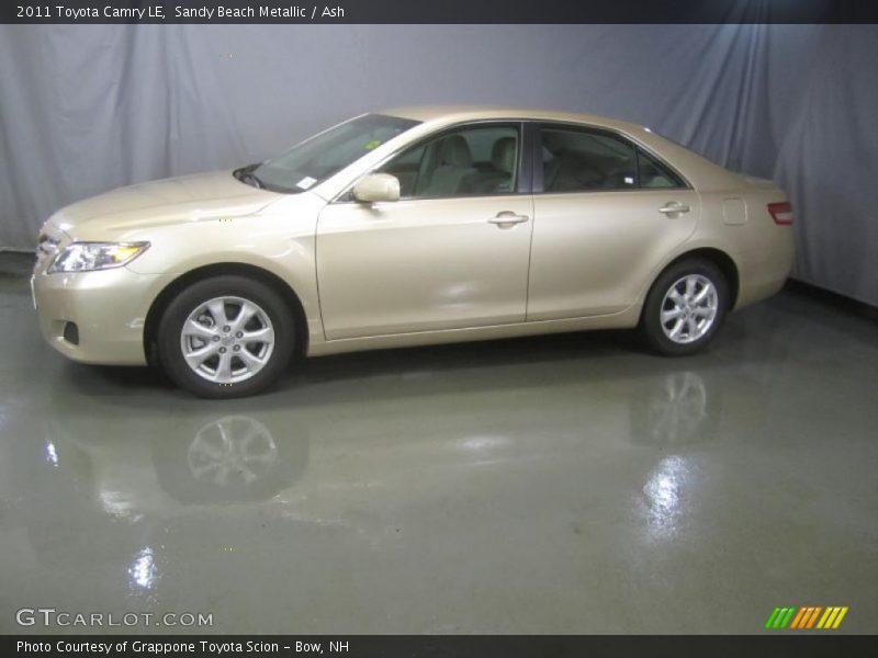 Sandy Beach Metallic / Ash 2011 Toyota Camry LE