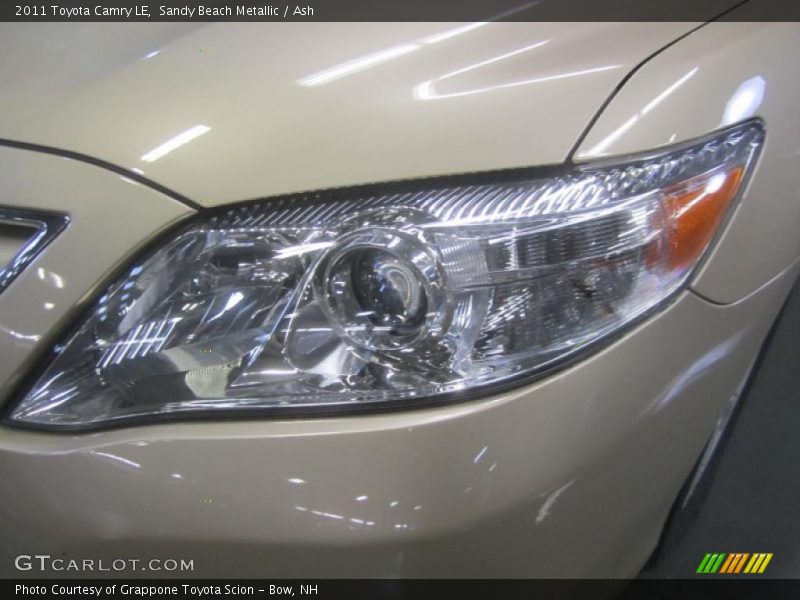 Sandy Beach Metallic / Ash 2011 Toyota Camry LE