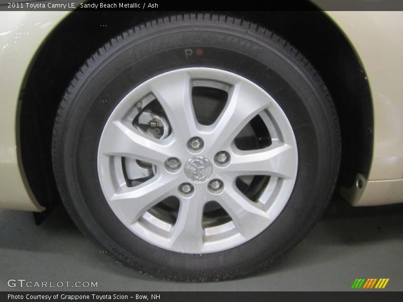 Sandy Beach Metallic / Ash 2011 Toyota Camry LE