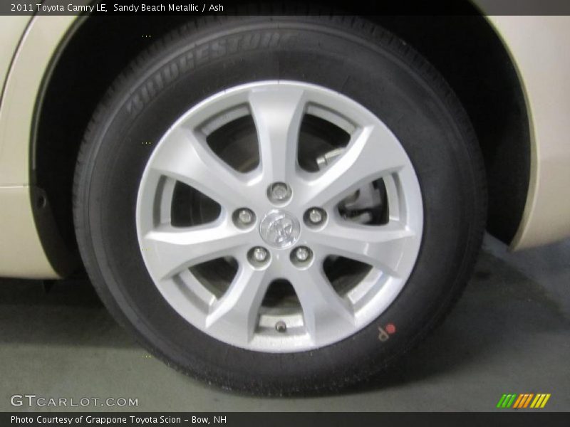 Sandy Beach Metallic / Ash 2011 Toyota Camry LE