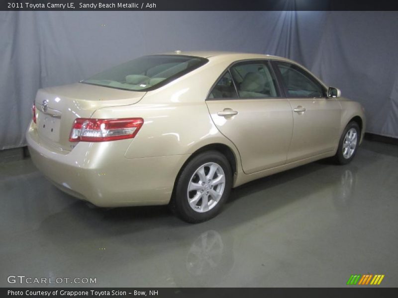 Sandy Beach Metallic / Ash 2011 Toyota Camry LE