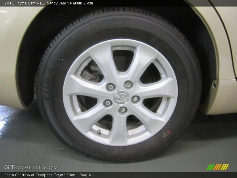 Sandy Beach Metallic / Ash 2011 Toyota Camry LE