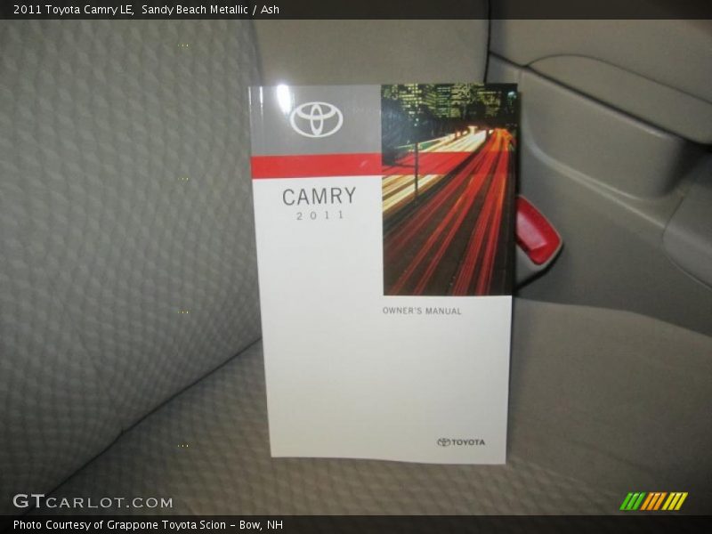 Sandy Beach Metallic / Ash 2011 Toyota Camry LE