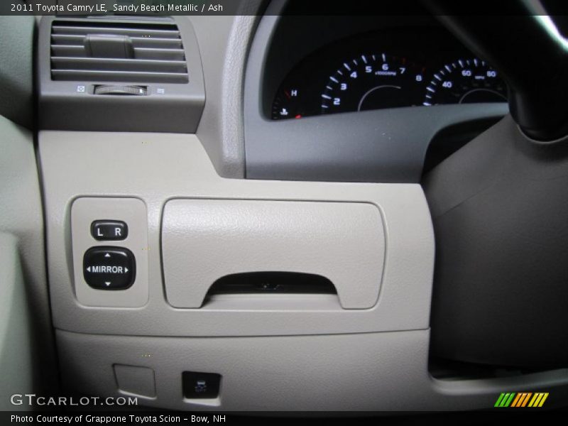 Sandy Beach Metallic / Ash 2011 Toyota Camry LE