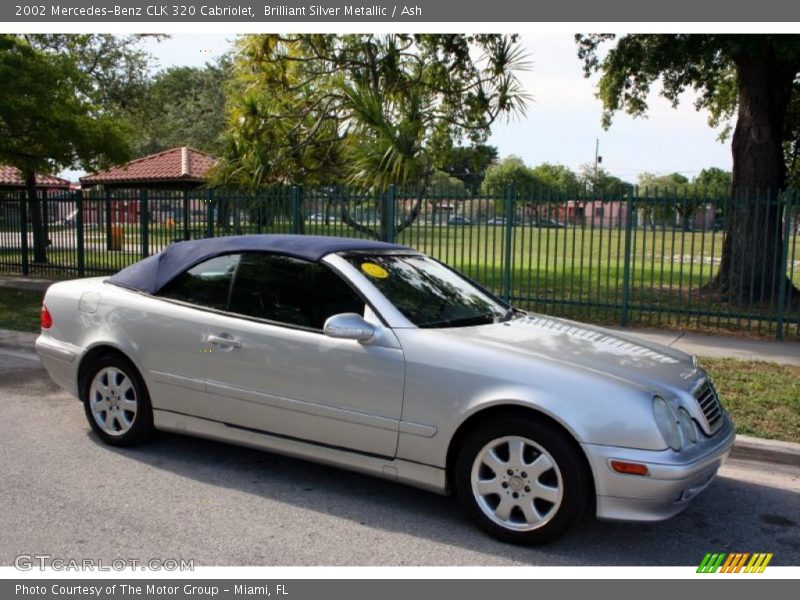  2002 CLK 320 Cabriolet Brilliant Silver Metallic