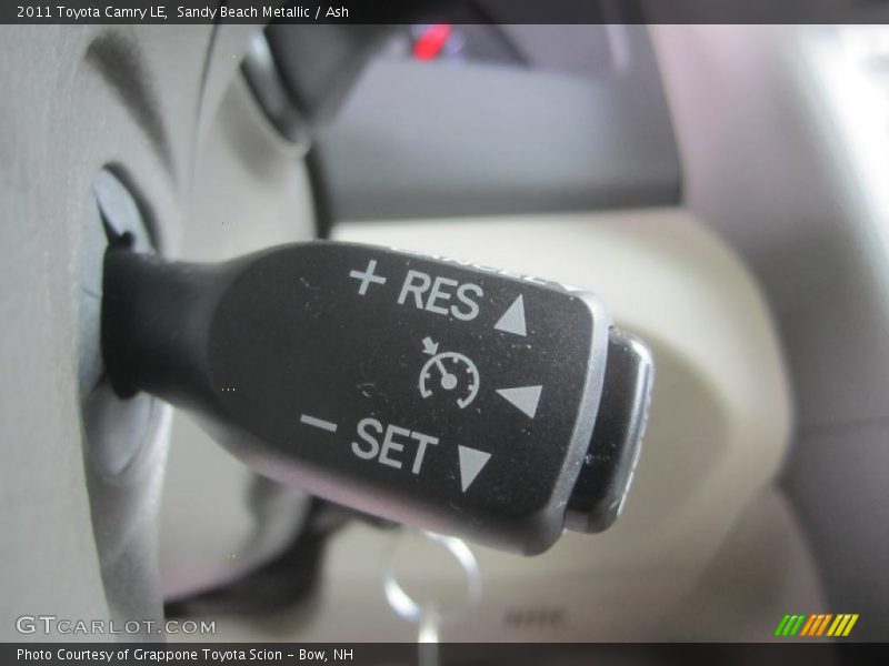 Sandy Beach Metallic / Ash 2011 Toyota Camry LE