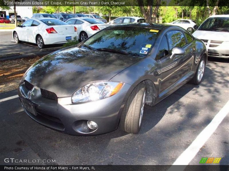 Titanium Gray Pearl / Dark Charcoal 2006 Mitsubishi Eclipse GT Coupe