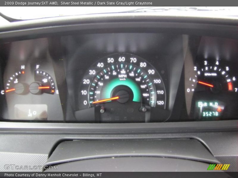 Silver Steel Metallic / Dark Slate Gray/Light Graystone 2009 Dodge Journey SXT AWD