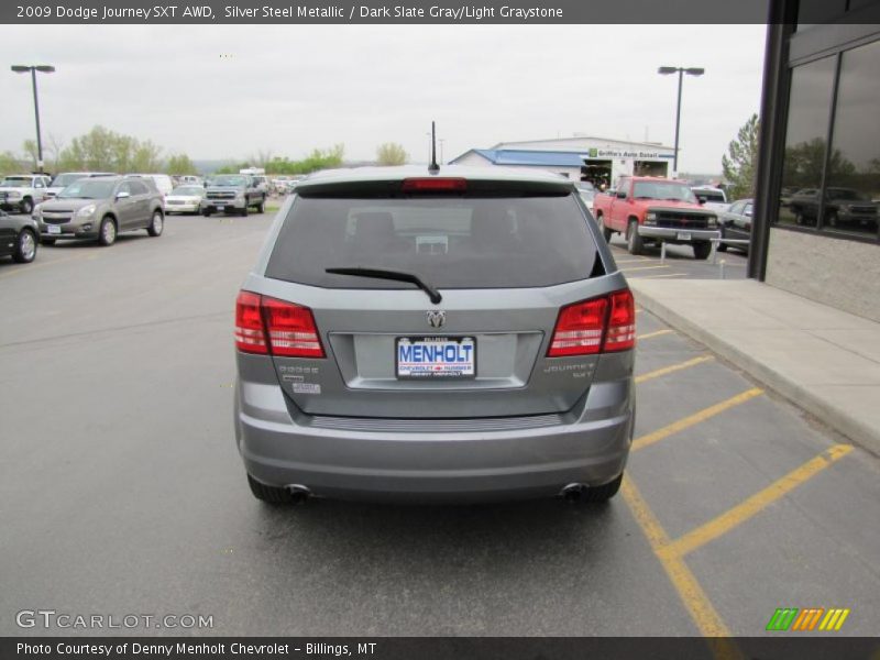 Silver Steel Metallic / Dark Slate Gray/Light Graystone 2009 Dodge Journey SXT AWD