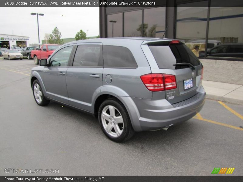 Silver Steel Metallic / Dark Slate Gray/Light Graystone 2009 Dodge Journey SXT AWD