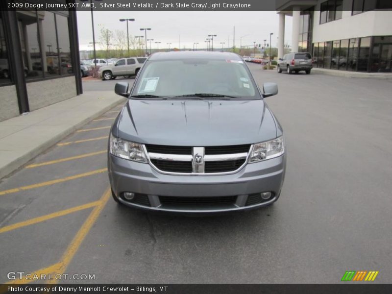 Silver Steel Metallic / Dark Slate Gray/Light Graystone 2009 Dodge Journey SXT AWD