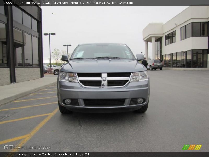 Silver Steel Metallic / Dark Slate Gray/Light Graystone 2009 Dodge Journey SXT AWD