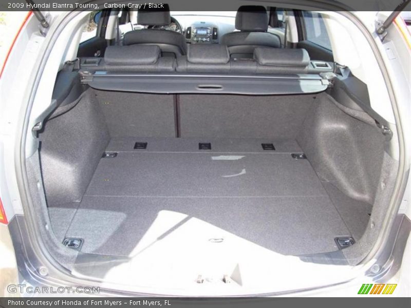 Carbon Gray / Black 2009 Hyundai Elantra Touring