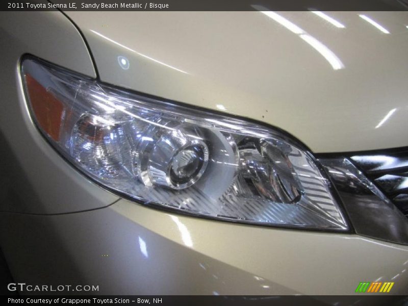Sandy Beach Metallic / Bisque 2011 Toyota Sienna LE