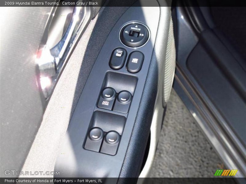 Carbon Gray / Black 2009 Hyundai Elantra Touring