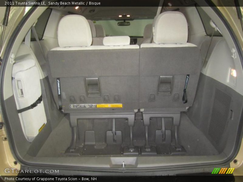 Sandy Beach Metallic / Bisque 2011 Toyota Sienna LE