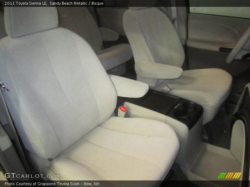 Sandy Beach Metallic / Bisque 2011 Toyota Sienna LE