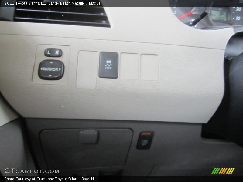 Sandy Beach Metallic / Bisque 2011 Toyota Sienna LE