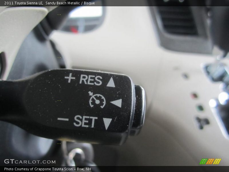 Sandy Beach Metallic / Bisque 2011 Toyota Sienna LE