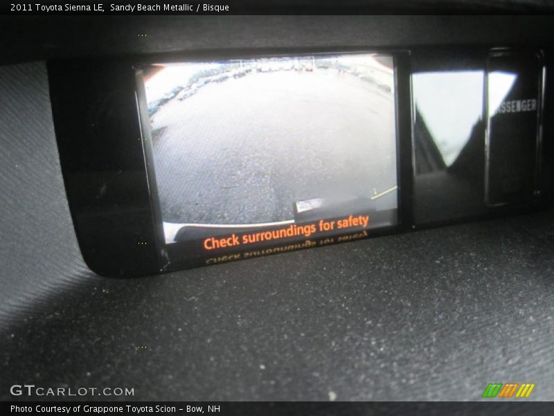 Sandy Beach Metallic / Bisque 2011 Toyota Sienna LE
