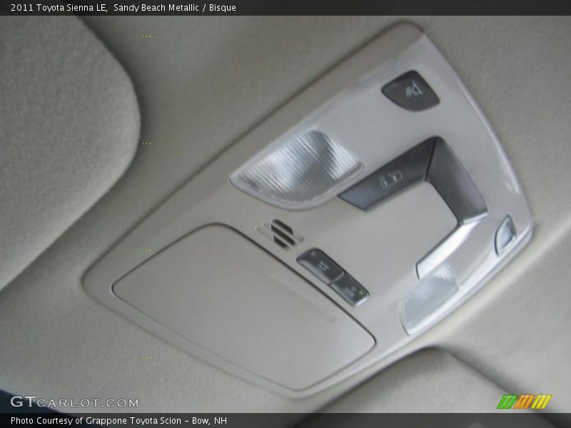 Sandy Beach Metallic / Bisque 2011 Toyota Sienna LE