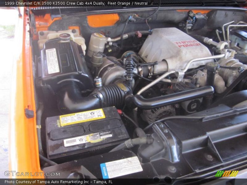  1999 C/K 3500 K3500 Crew Cab 4x4 Dually Engine - 6.5 Liter OHV 16-Valve Turbo-Diesel V8