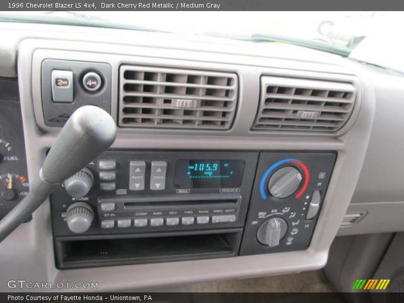 Controls of 1996 Blazer LS 4x4
