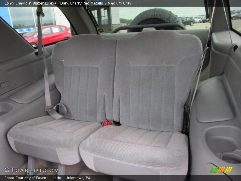 Dark Cherry Red Metallic / Medium Gray 1996 Chevrolet Blazer LS 4x4