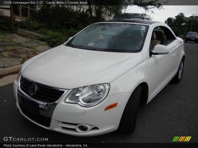 Candy White / Cornsilk Beige 2008 Volkswagen Eos 2.0T