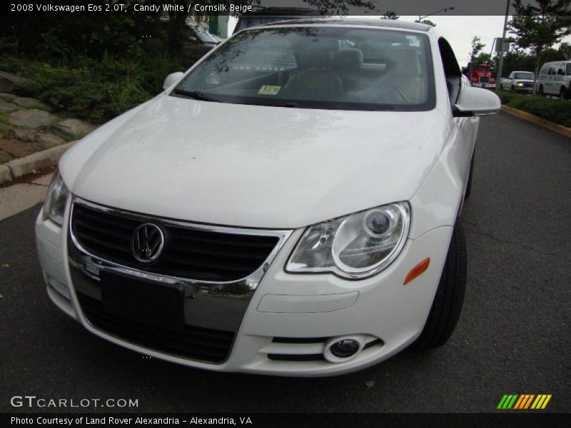 Candy White / Cornsilk Beige 2008 Volkswagen Eos 2.0T