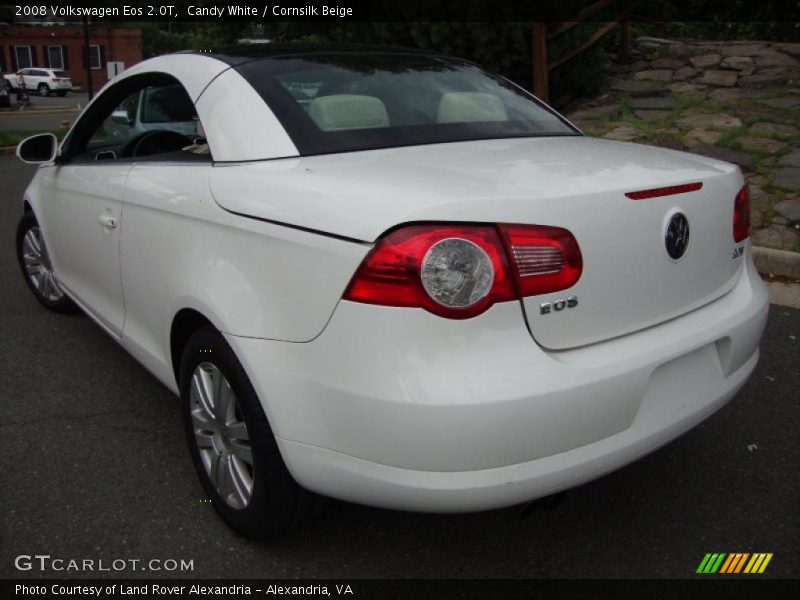Candy White / Cornsilk Beige 2008 Volkswagen Eos 2.0T