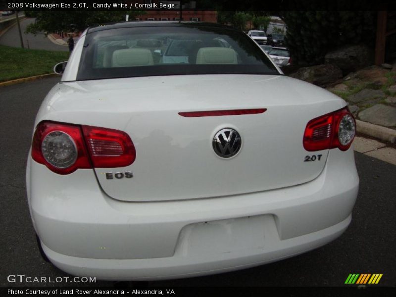 Candy White / Cornsilk Beige 2008 Volkswagen Eos 2.0T