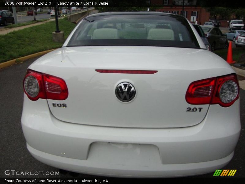 Candy White / Cornsilk Beige 2008 Volkswagen Eos 2.0T
