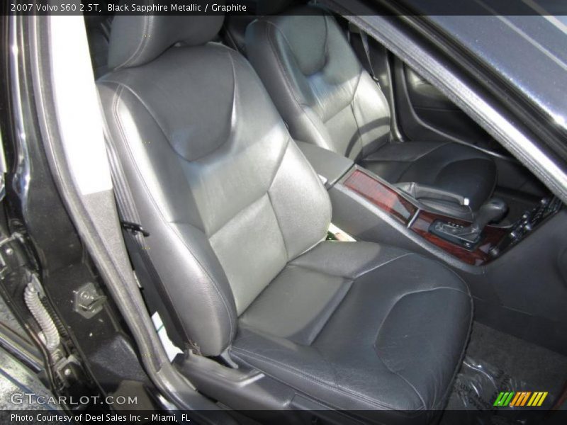 Black Sapphire Metallic / Graphite 2007 Volvo S60 2.5T