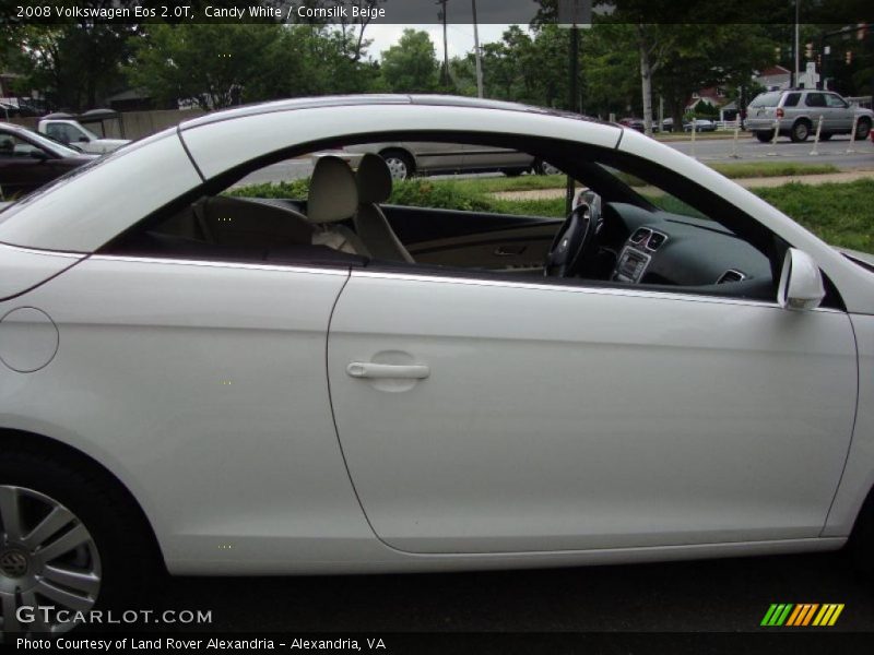 Candy White / Cornsilk Beige 2008 Volkswagen Eos 2.0T