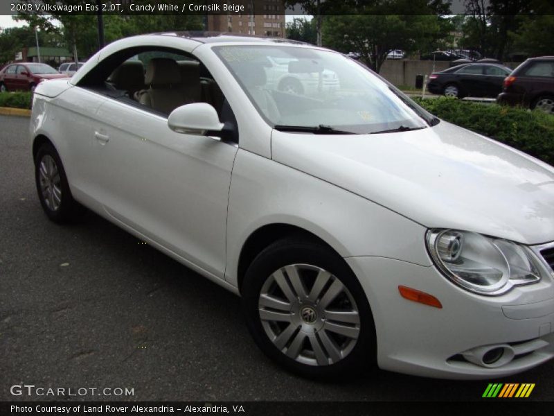 Candy White / Cornsilk Beige 2008 Volkswagen Eos 2.0T