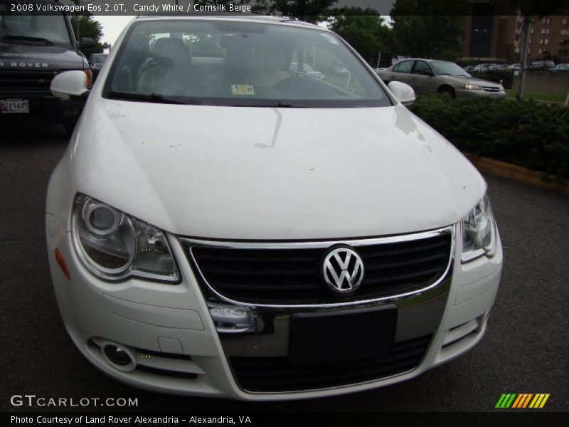 Candy White / Cornsilk Beige 2008 Volkswagen Eos 2.0T