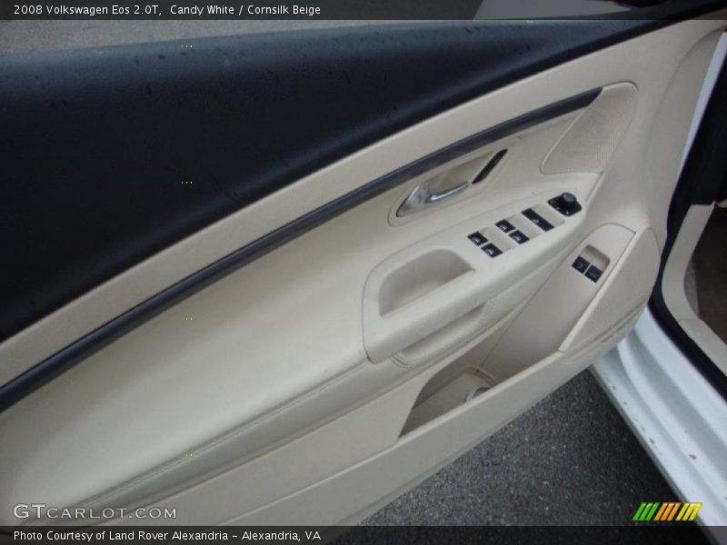 Candy White / Cornsilk Beige 2008 Volkswagen Eos 2.0T