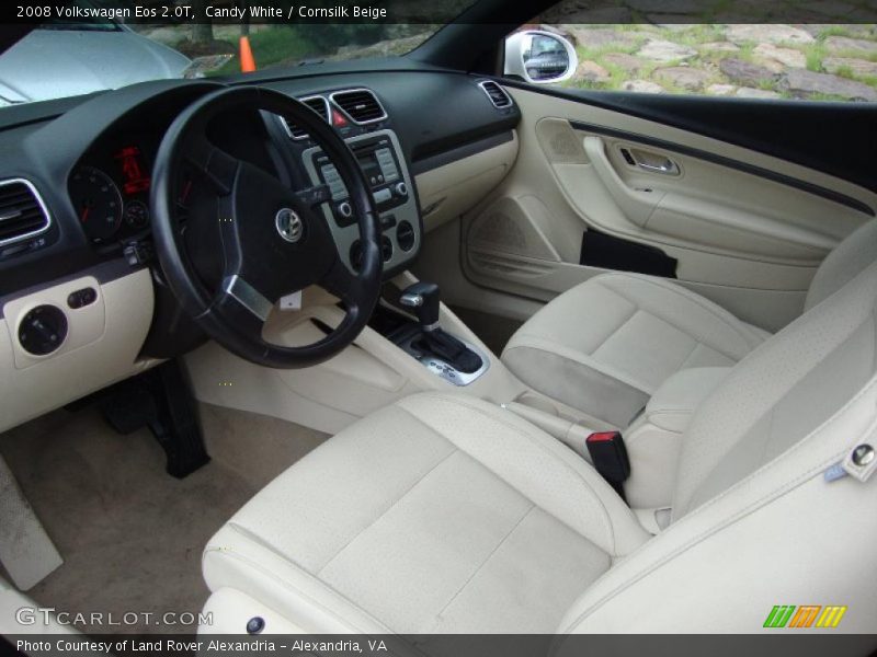 Candy White / Cornsilk Beige 2008 Volkswagen Eos 2.0T