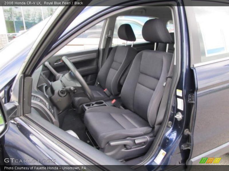 Royal Blue Pearl / Black 2008 Honda CR-V LX