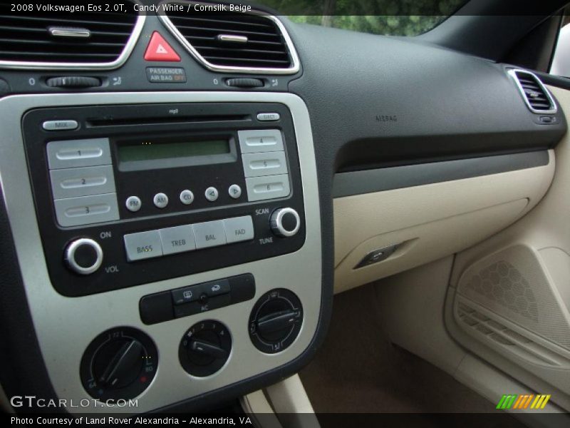 Candy White / Cornsilk Beige 2008 Volkswagen Eos 2.0T