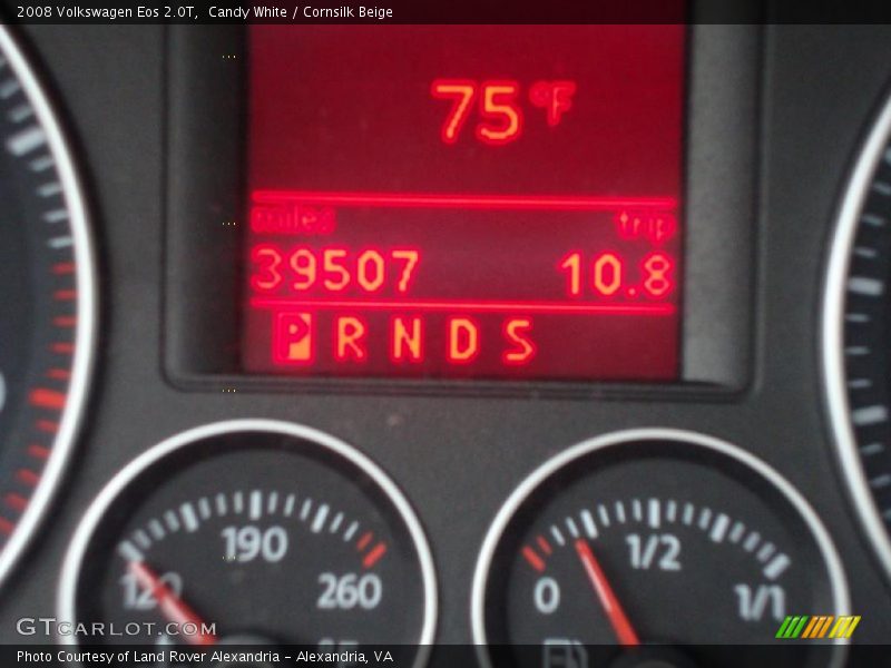 Candy White / Cornsilk Beige 2008 Volkswagen Eos 2.0T