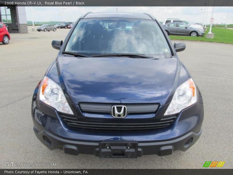 Royal Blue Pearl / Black 2008 Honda CR-V LX