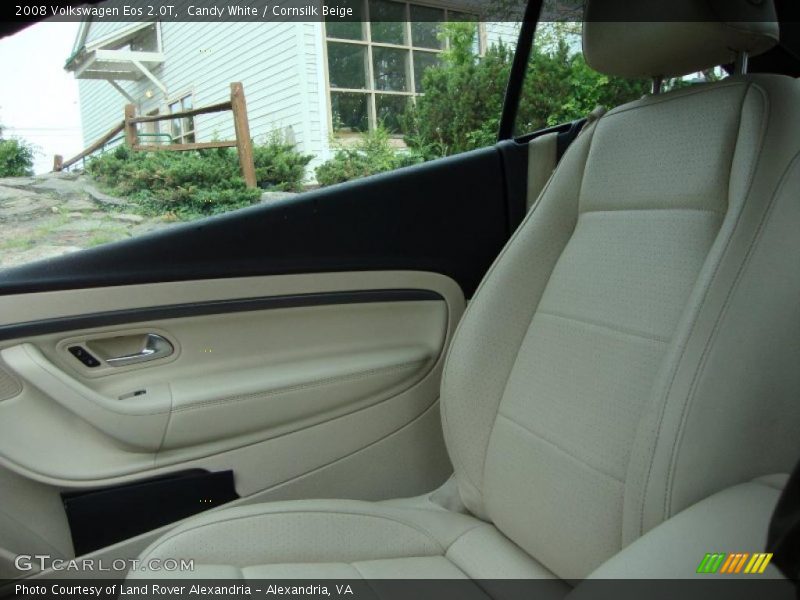 Candy White / Cornsilk Beige 2008 Volkswagen Eos 2.0T