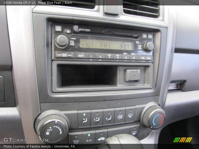 Royal Blue Pearl / Black 2008 Honda CR-V LX