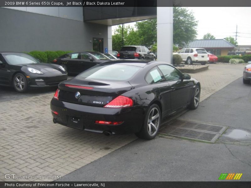 Jet Black / Black Dakota Leather 2009 BMW 6 Series 650i Coupe