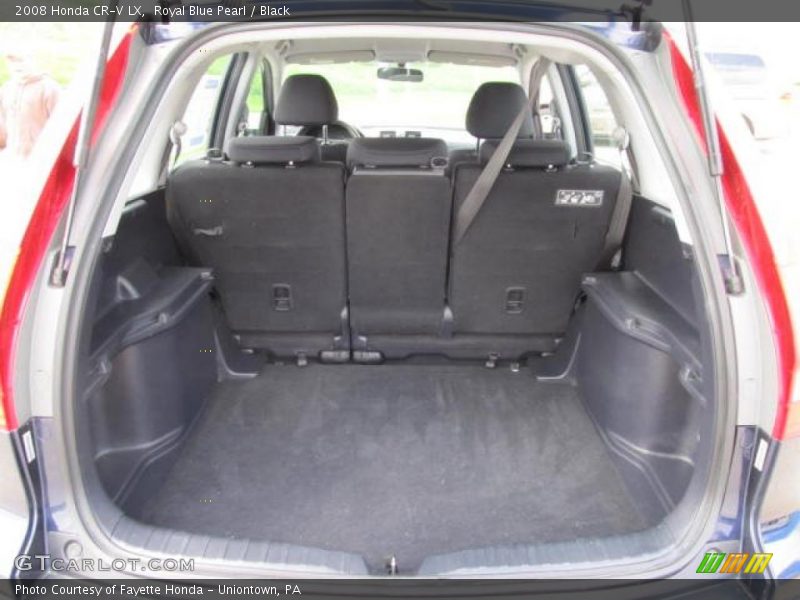 Royal Blue Pearl / Black 2008 Honda CR-V LX