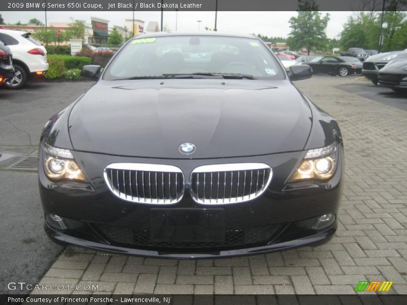 Jet Black / Black Dakota Leather 2009 BMW 6 Series 650i Coupe