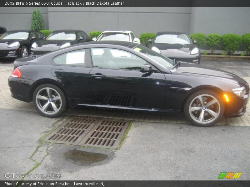 Jet Black / Black Dakota Leather 2009 BMW 6 Series 650i Coupe